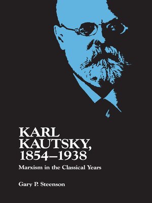 cover image of Karl Kautsky, 1854-1938